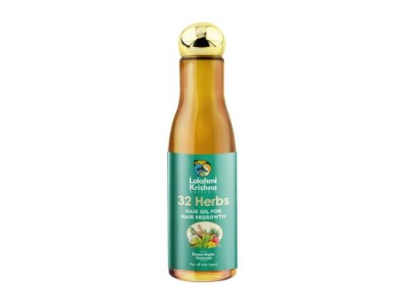 Lakshmi Krishna Naturals 32 Herbs Hair Oil for Hair Regrowth Supply