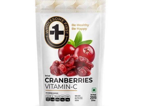 Wholesome First Dried Cranberries Supply