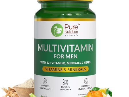 Pure Nutrition Multivitamin For Men Veg Tablets Cheap