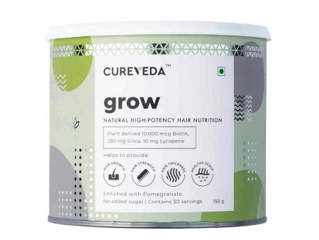 Cureveda Grow Plant Biotin Advanced Hair Nutrition Online Hot Sale