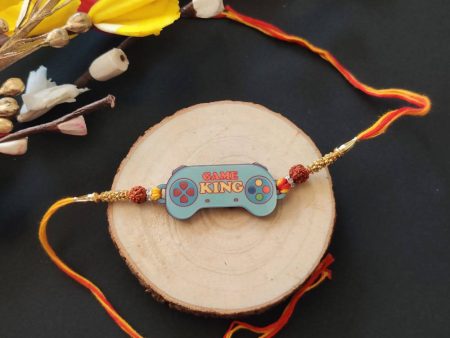 Bhai Please Gamer King Bhai Wooden Rakhi Online