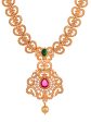 Saraf RS Jewellery Gold-Plated Multi-Colored Jewellery Set For Discount