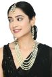 Mominos Fashion Johar Kamal Gold-Plated Rani Haar with White and Off white Pearls Jewellery Set Hot on Sale