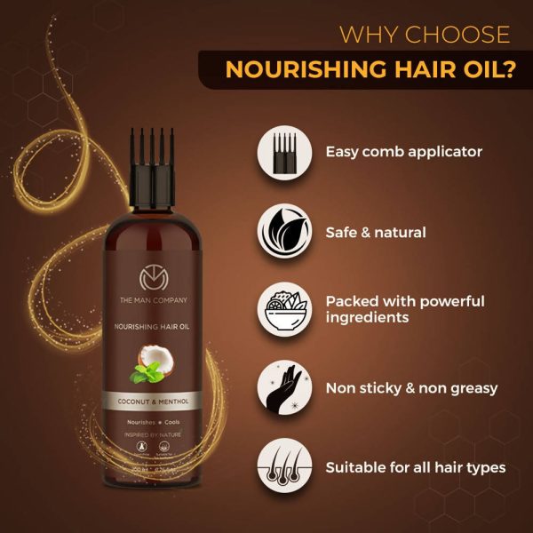 The Man Company Nourishing Hair Oil Fashion