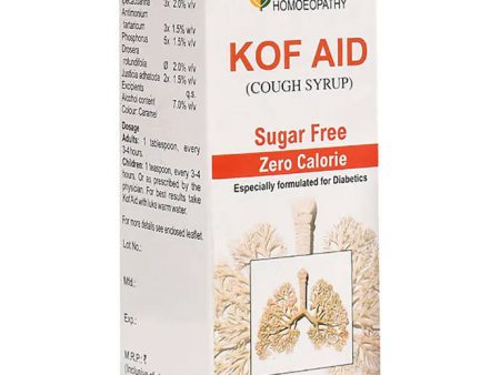 Bakson s Homeopathy Kof Aid Syrup Sugar Free Supply