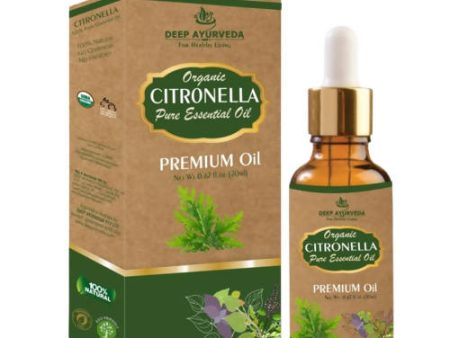 Deep Ayurveda Citronella Pure Essential Oil Supply