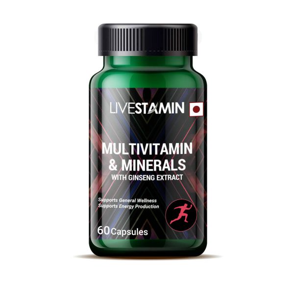 Livestamin Multivitamins & Minerals With Ginseng Capsules Supply