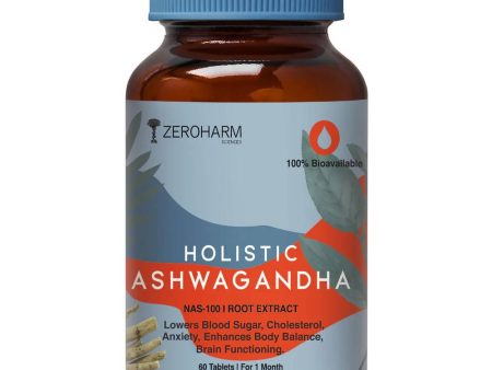 Zeroharm Holistic Ashwagandha Tablets Online