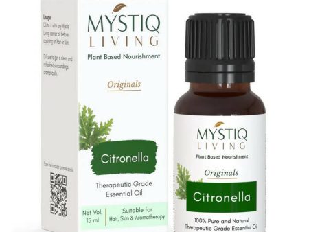 Mystiq Living Originals Citronella Essential Oil Online now