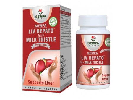 Sewfa Naturals Liv Hepato with Milk Thistle Capsules Online Hot Sale