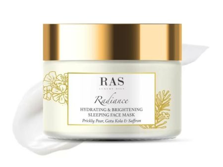 Ras Luxury Oils Radiance Hydrating & Brightening Sleeping Gel Face Mask Online Hot Sale