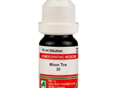 Adel Homeopathy Rhus Tox Dilution Online now