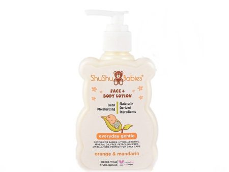 ShuShu Babies Face + Body Lotion Orange & Mandarin Cheap