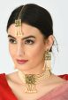 Mominos Fashion Johar Kamal Off White Color Kundan & Pearls Necklace Set on Sale