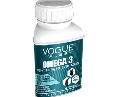 Vogue Wellness Omega 3 Softgel Capsules For Cheap