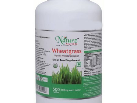 Naturz Ayurveda Wheatgrass Tablets Hot on Sale