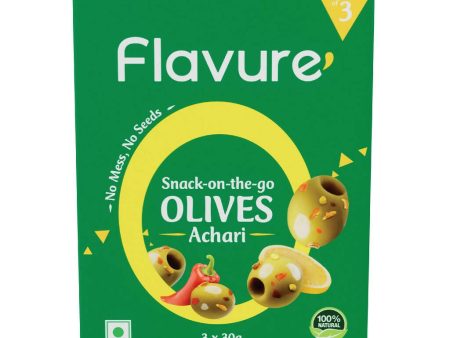 Flavure Snack-On-The-Go Olives Achari Discount