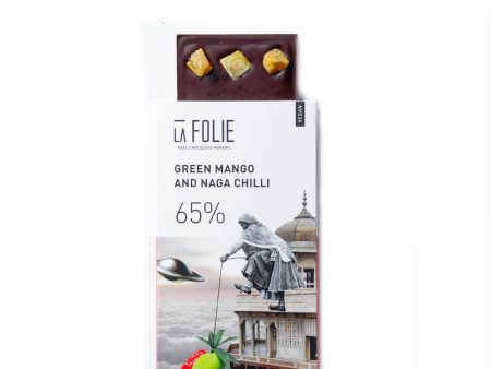 La Folie Green Mango And Naga Chilli Chocolate Discount