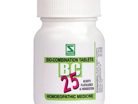 Dr. Willmar Schwabe India Bio-Combination 25 (BC 25) Tablet Hot on Sale