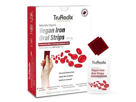 Truradix Vegan Iron Oral Strips Online Sale