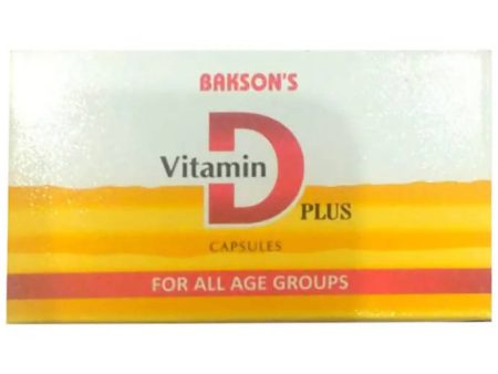 Bakson s Homeopathy Vitamin D Plus Capsules For Discount