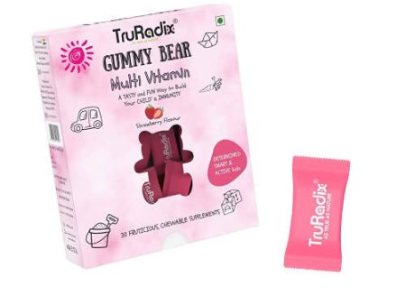 Truradix Kids Multivitamin Gummies-Strawberry Flavor Online