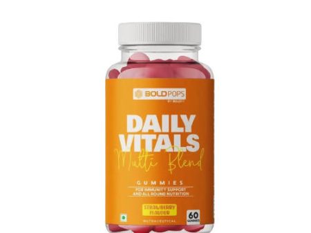 Boldpops Daily Vitals Multi Blend Gummies (Strawberry) For Discount