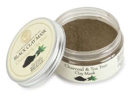 Tatvik Ayurveda Black Clay Mask – Charcoal and Tea Tree Supply