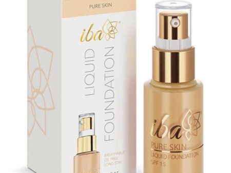 Iba Pure Skin Liquid Foundation SPF 15 - Sun Beige on Sale