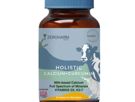 Zeroharm Holistic Calcium + Curcumin Tablets Supply