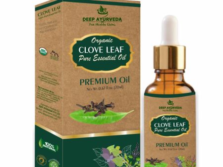 Deep Ayurveda Clove Leaf Pure Essential Oil For Discount