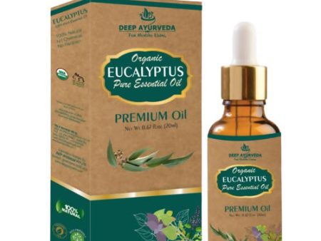 Deep Ayurveda Eucalyptus Pure Essential Oil on Sale