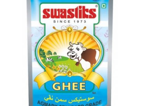 Swastiks Ghee (Clarified Butter) | Vedic Bilona Method | Churned From Curd | 100% Pure Ghee Online Hot Sale