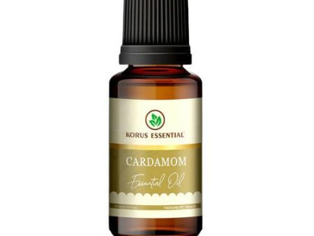 Korus Essential Cardamom Essential Oil - Therapeutic Grade Supply