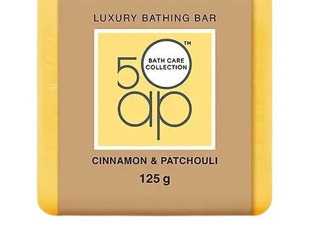 50 Ap Cinnamon & Patchouli Luxury Bathing Bar Sale