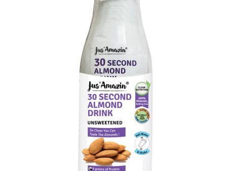 Jus Amazin 30-Second Almond Drink Unsweetened on Sale