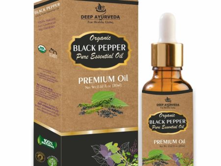 Deep Ayurveda Black Pepper Pure Essential Oil Online