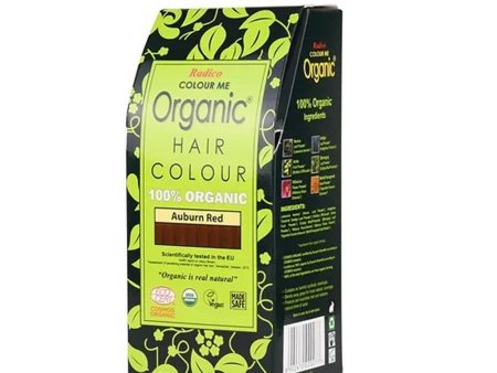 Radico Organic Hair Colour-Auburn Red Hot on Sale