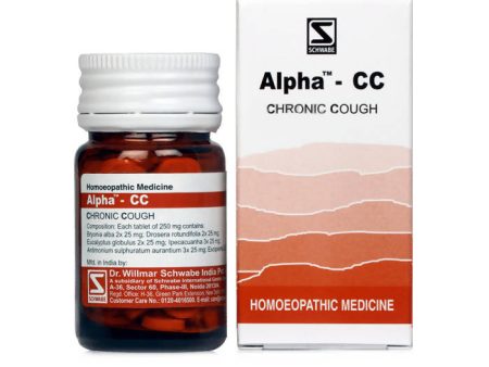 Dr. Willmar Schwabe India Alpha - CC Tablet on Sale