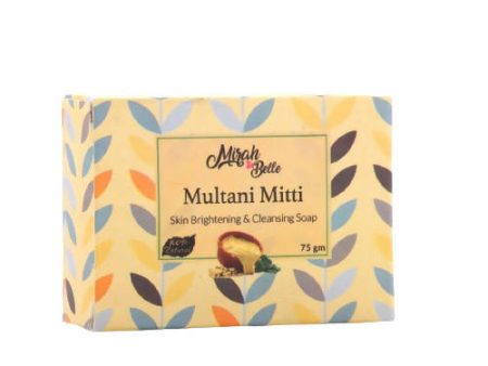 Mirah Belle Multani Mitti Skin Brightening & Cleansing Soap Cheap