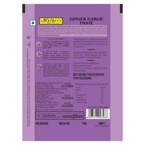 Mother s Recipe Ginger Garlic Paste Online Hot Sale