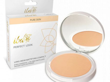 Iba Perfect Look Long-Wear Mattifying Compact SPF 15 - 01 Fair Pearl Fashion