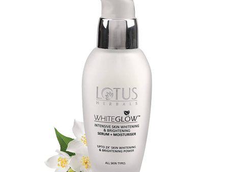 Lotus Herbals Whiteglow Intensive Skin Serum + Moisturiser on Sale