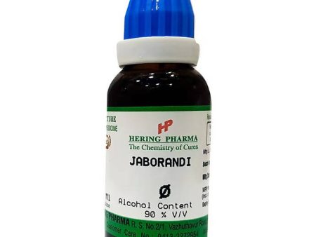 Hering Pharma Jaborandi Mother Tincture Q Supply