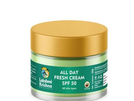 Lakshmi Krishna Naturals All Day Fresh Cream SPF 50 Fashion