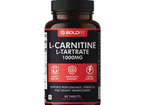 Boldfit L-Carnitine L-Tartrate 1000mg Tablets Online Hot Sale