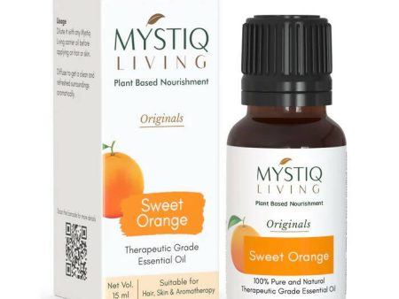 Mystiq Living Originals Sweet Orange Essential Oil Cheap