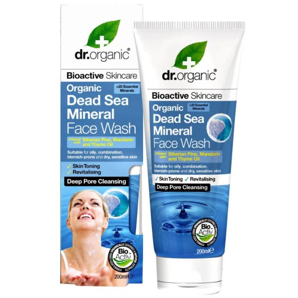 Dr.Organic Dead Sea Mineral Face Wash Discount