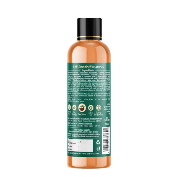 Lakshmi Krishna Naturals Anti-Dandruff Shampoo For Sale