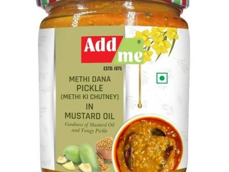 Add Me Methi Dana Pickle ( Methi Ki Chutney ) In Mustard Oil on Sale